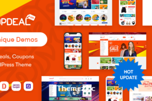 TopDeal v2.3.17-多供应商市场元素WooCommerce WordPress主题