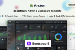 Arclon v1.0-管理和仪表板模板