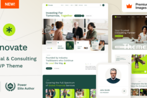 Finovate v4.0–财务顾问和商业咨询WordPress主题