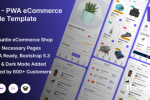 Suha v3.3.0-PWA电子商务手机模板