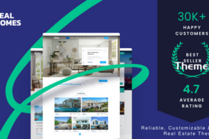 RealHomes v4.3.9-房地产销售和租赁WordPress主题