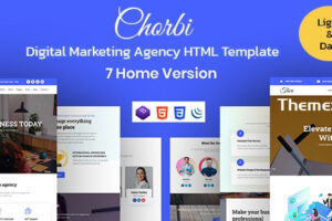 Chorbi-数字营销机构HTML5模板