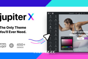 JupiterX v4.8.12-WordPress和WooCommerce的网站构建器
