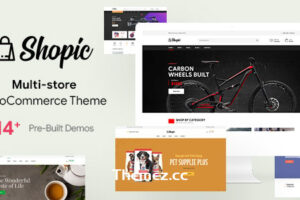 Shopic v2.4.0-多商店WooCommerce WordPress主题