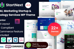 StartNext v5.5-IT初创企业WordPress主题