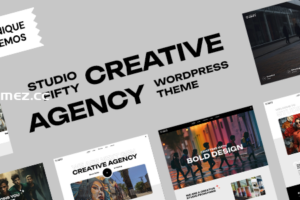 StudioFifty v1.0.2-创意代理和作品集WordPress主题