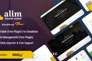 Alim v1.5-伊斯兰学院和清真寺WordPress主题+RTL