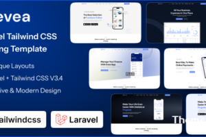 Evea-应用程序Laravel登录页面模板