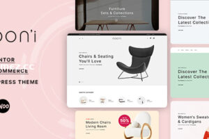Nooni v1.3.1-家具与时尚WooCommerce主题