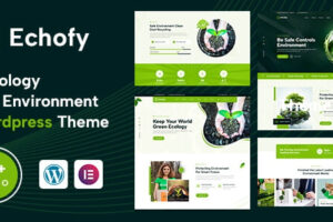Echofy v1.0-环境、生态和太阳能可再生能源WordPress主题