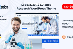 Labstica v1.0-实验室与科学研究WordPress主题
