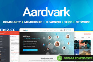 Aardvark v4.6.3-社区、会员、BuddyPress主题