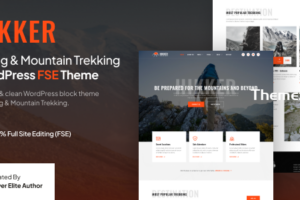 Hikker v1.0.0–徒步旅行和登山FSE WordPress主题
