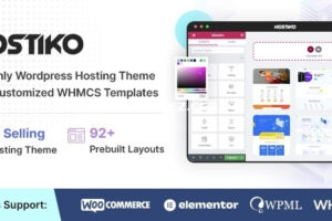 Hostiko v2.5.2-托管WordPress和WHMCS主题