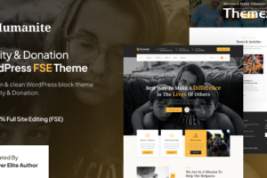 Humanite v1.0.0–慈善与捐赠FSE WordPress主题