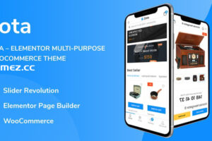 Zota v1.3.8-Elementor多用途WooCommerce主题