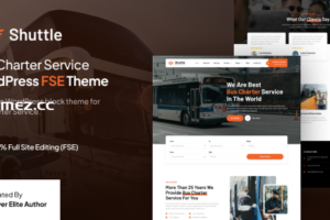 Shuttle v1.0.0–巴士包机服务FSE WordPress主题