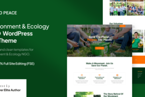 EcoPeace v1.0.0 –环境与生态非政府组织FSE WordPress主题