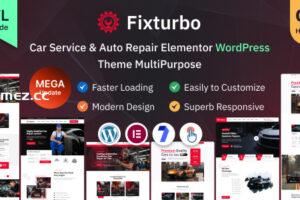 Fixturbo v1.0.3-汽车服务和汽车维修元素或WordPress主题多用途