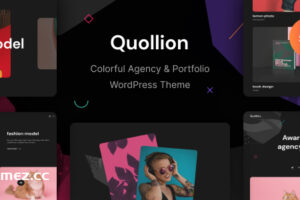 Quorlion v1.0.4-多彩的机构和投资组合WordPress主题