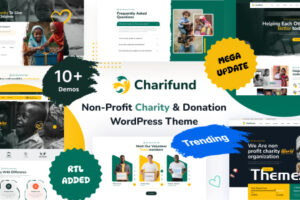 ChariFund v1.0.5-慈善与捐赠基金会WordPress主题多用途