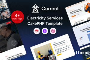 Current–电力服务CakePHP模板