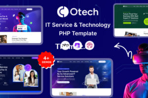 oTech-PHP IT解决方案和技术创业模板