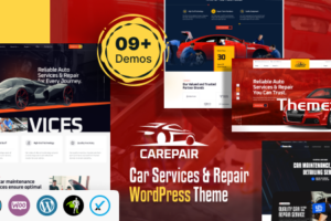 Carepair v1.0-汽车服务和汽车维修WordPress主题