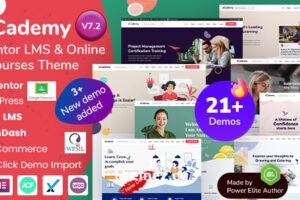 eCademy v7.2-Elementor LMS和在线课程主题