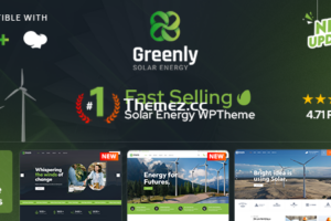 Greenly v7.8-生态与太阳能WordPress主题
