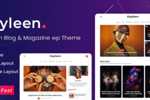 Kayleen v3.1-博客和杂志WordPress主题