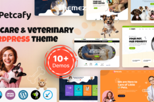 Petcafy v1.0.0-宠物护理和兽医WordPress主题