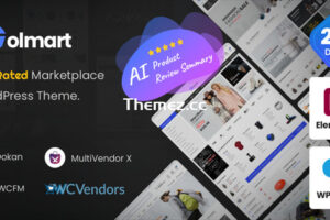 Wolmart v1.9.0-多供应商市场WooCommerce主题