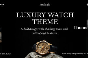 Orologio v1.0–奢侈手表店WordPress主题