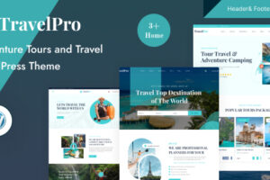 TravelPro v1.0-探险旅游和旅行社WordPress主题