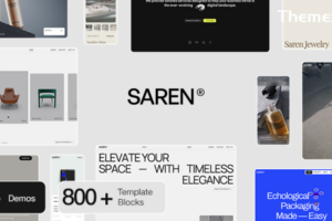 Saren v1.6.5-多概念WooCommerce WordPress主题