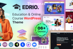 Edrio v1.0.0-教育和在线课程WordPress主题