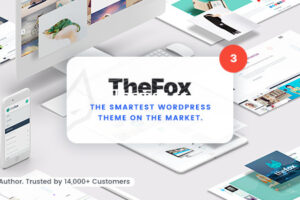 TheFox v3.9.77-响应式多用途WordPress主题