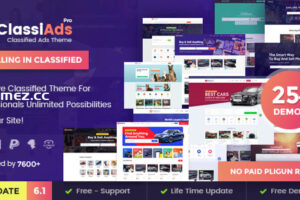 Classiads v6.1.10 -分类广告WordPress主题