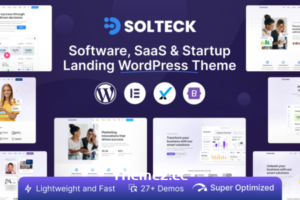 SolTeck v1.0.3-软件、初创公司和SaaS登陆WordPress主题