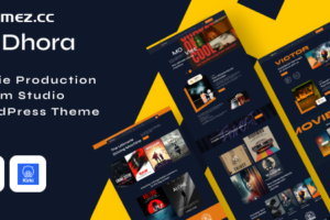 Dhora v1.0.4–电影制作和电影工作室WordPress主题