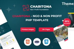 Charitona-慈善和非营利组织PHP模板