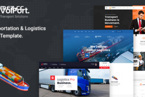 Volport-物流与运输业务HTML5模板