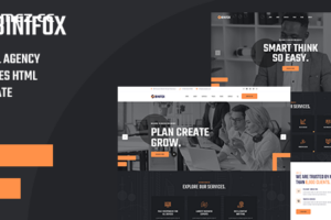 Binifox-数字代理服务HTML5模板