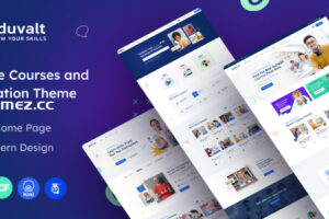 Eduvalt v2.0.5-在线课程和教育WordPress主题+RTL