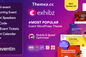 Exhibz v3.0.7-活动会议WordPress主题
