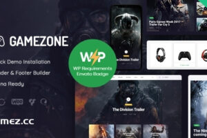 Gamezone v1.1.11-游戏博客和商店WordPress主题