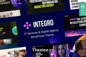 Integro v1.8-IT服务和数字代理WordPress主题
