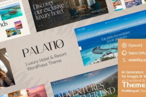 Palatio v1.6-豪华酒店和度假村WordPress主题