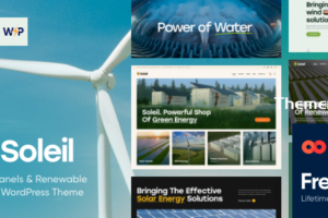 Soleil v1.17-太阳能电池板和可再生能源WordPress主题